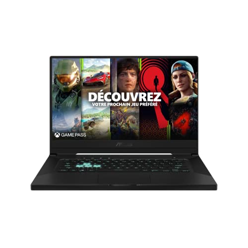 Asus Tuf Dash F15 DASH-TUF516PR-HN075T PC Portable Gaming 15,6'' FHD 144Hz (Intel Core i7-11370H, Iris Xe Graphics, RAM 16G DDR4, 512Go SSD, NVIDIA GeForce RTX3070, Windows 10) Clavier AZERTY Français